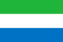 Republik Sierra Leone - Flagge